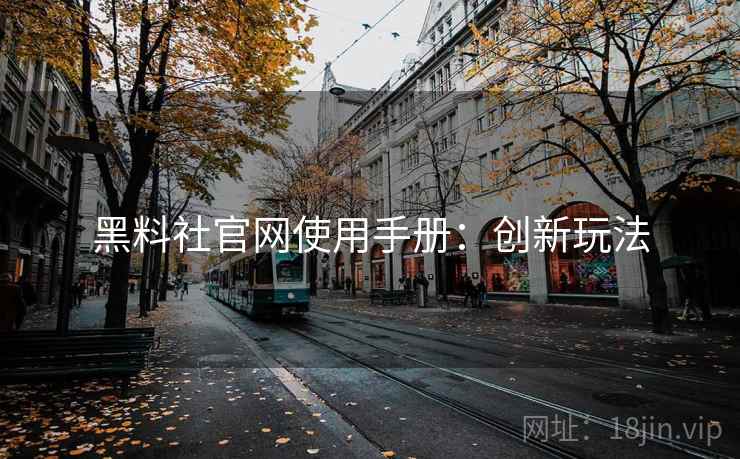 黑料社官网使用手册：创新玩法