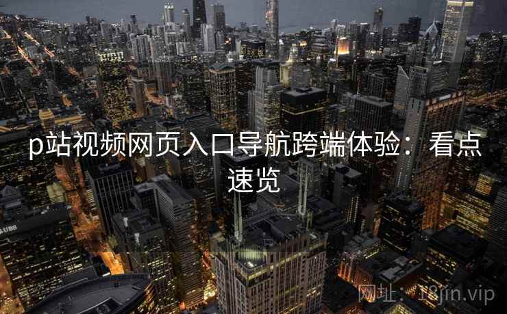 p站视频网页入口导航跨端体验：看点速览