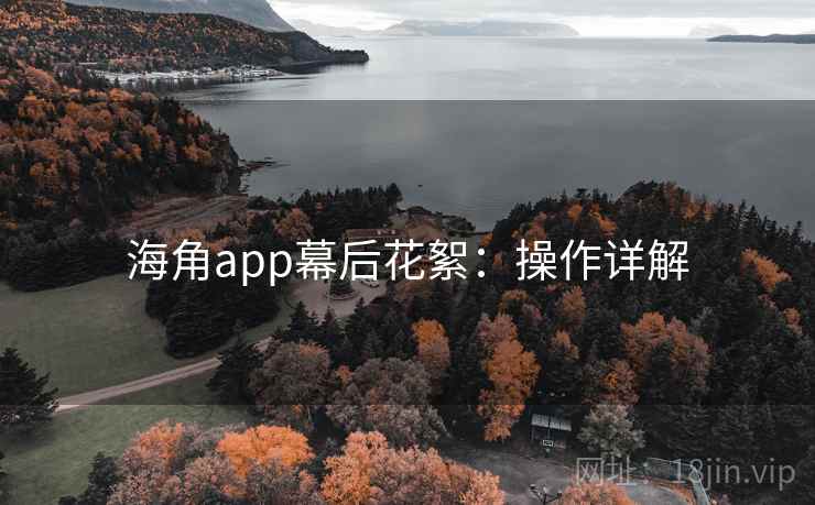 海角app幕后花絮：操作详解